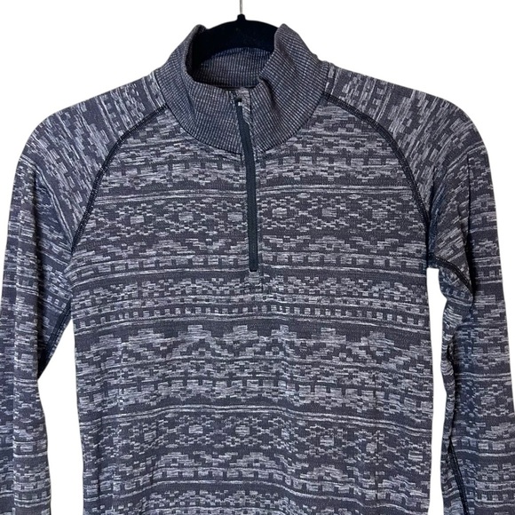 Lululemon Rest Less 1/4 Zip- Long Sleeve Pullover- Size 6 - Picture 7 of 12